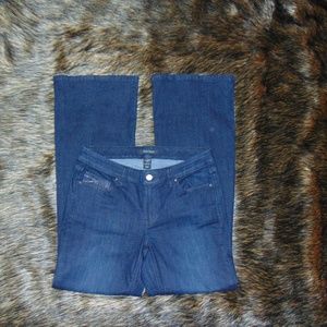 White House Black Market Flare Leg Jeans (8S)